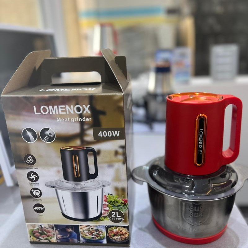 ⚡ مفرمة كهربائية LOMENOX – قوة وأداء احترافي 2L