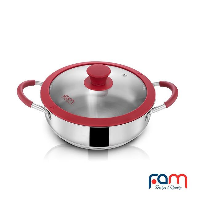 🍛 قدر منخفض (LOW POT) 22سم