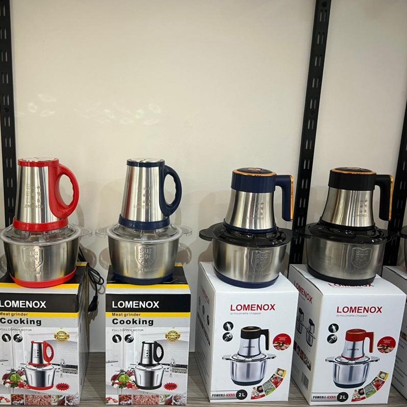 ⚡ مفرمة كهربائية LOMENOX – 3وة وأداء احترافي 3L